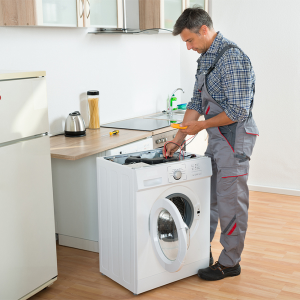 can you walk me through the steps of troubleshooting my washer issue in Caulfield